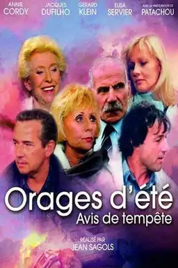 Orages d'été, avis de tempête