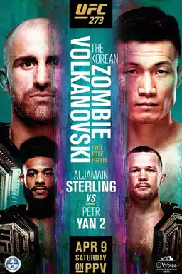 UFC 273: Volkanovski vs The Korean Zombie