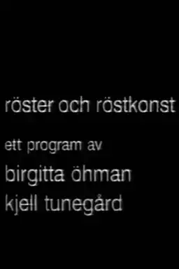 Röster och röstkonst