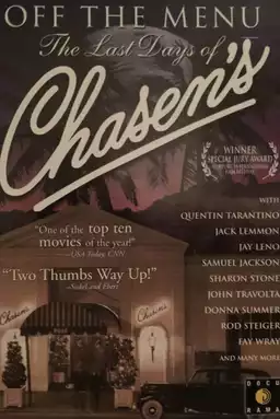 Off the Menu: The Last Days of Chasen's