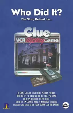 Who Did It? The Story Behind the Clue VCR Mystery Game