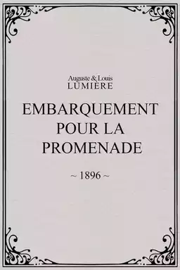 Embarquement pour la promenade