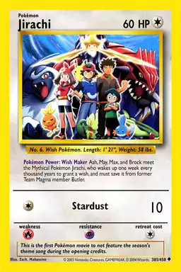 Pokémon: Jirachi - Wish Maker
