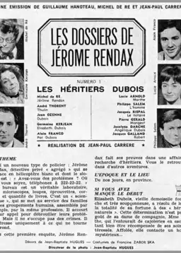 Les dossiers de Jérôme Randax