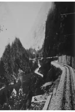 Panorama de la ligne de Cauterets, I