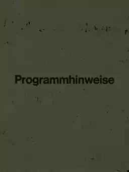 Programmhinweise