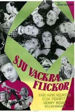 Sju vackra flickor