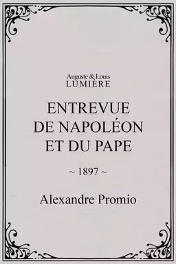 Interview Between Napoleon and the Pope