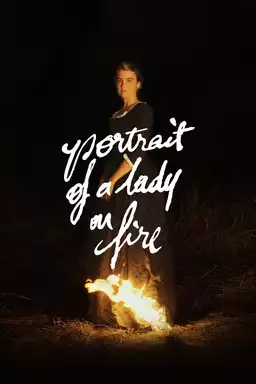 movie Porträt einer jungen Frau in Flammen
