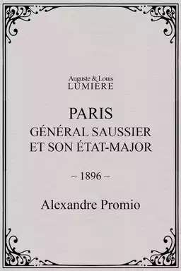 Paris : général Saussier et son état-major